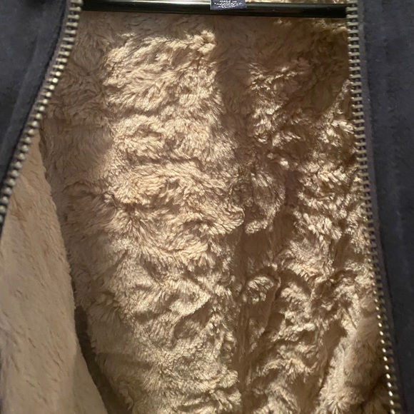 TOMMY HILFIGER MENS MEDIUM NAVY ZIP HOODED JACKET - Picture 3 of 4